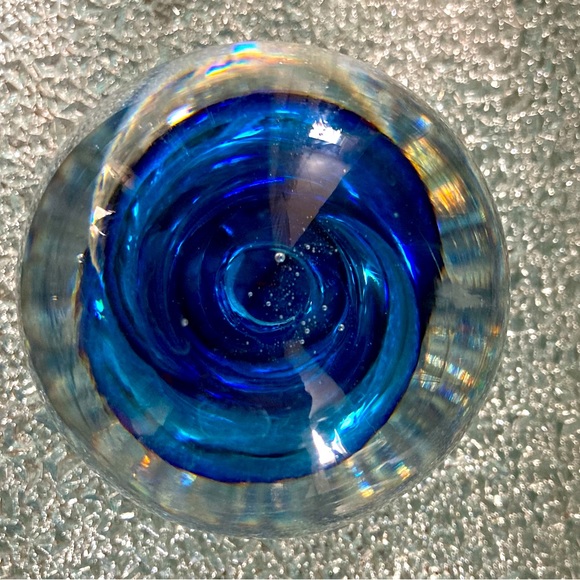 Decor - Blue ball - Picture 5 of 5